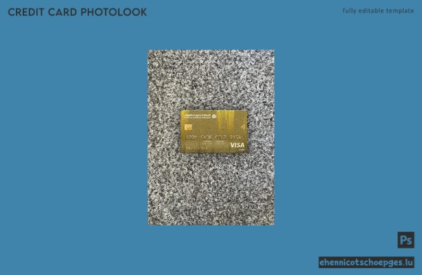 Kuwait Commercial Bank Visa Goldkarte Visa Goldkarte 2 Fotoansicht Beispielvorschau
